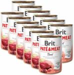 Brit Tin Brit Paté & Meat Beef 12 x 400 g