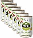 Brit Can Brit Fresh Duck with Millet 6 x 400 g