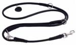 COLLAR Lesă rotundă reglabilă Soft 125 - 183cm, 10mm - negru