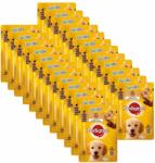 PEDIGREE Pedigree Junior pliculeț cu pui și orez în gelatină 24 x 100 g