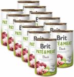 Brit Brit Paté & Meat Conservă de rață 12 x 400 g