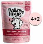 Barking Heads & Meowing Heads BARKING HEADS Beef Waggington GRAIN FREE 300g 4+2 GRATUIT