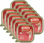 RINTI Rinti Gold Mini Adult conservă de carne de vită şi carne de bibilică 12 x 100 g