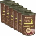 Fitmin Fitmin Purity Adult Chicken & Liver 6 x 400 g