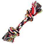 TRIXIE Jucărie câine - coardă de bumbac, cu nod - 20cm
