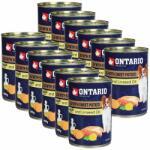 ONTARIO Conservă ONTARIO cu carne de vițel cartofi dulci și ulei de in - 12 x 400g