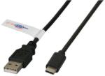 EFB-Elektronik USB2.0 Anschlusskabel A-C, St. -St. , 1, 0m, schwarz, Premium (K5258SW. 1) (K5258SW.1)