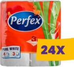 Perfex WC papír hófehér - 3 rétegű 4 tekercses (Karton - 24 csg)