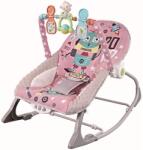 Chipolino Scaunel balansoar Chipolino Baby Spa pink (SHEBS02303PI) - bebebliss Sezlong balansoar bebelusi