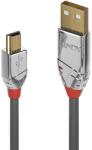 Lindy 36635 USB kábel 7, 5 M USB 2.0 USB A Mini-USB B Szürke (36635) (36635)