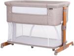 Chipolino Patut Co-Sleeper transformabil in Tarc Chipolino Mommy `n Me beige wood (KOSMM0232BE)