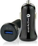 everActive CC-10 CAR CHARGER USB QUICK CHARGE 3.0 18W Negru (CC-10) - pcone