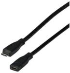 EFB-Elektronik USB3.2 Gen2 Verlängerungskabel C-C St-Bu, 0, 2m, 10Gbit (EBUSBC-USBC10GE. 0, 2) (EBUSBC-USBC10GE.0,2)