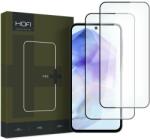 HOFI FNS0168 Samsung Galaxy A35 / A55 HOFI Glass Pro+ üveg képernyővédő fólia, 2 db-os csomag, Fekete (FNS0168)