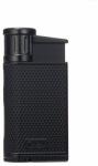 Colibri Evo szivargyújtó ferde szúrólánggal, Pachmayr mintával fekete színű (C-LI520C1)
