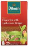 Dilmah Zöld tea DILMAH Lychee & Ginger 20 filter/doboz - fotoland