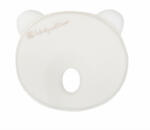 KikkaBoo párna - laposfejűség elleni memóriahabos ergonomikus Airknit maci fehér - kreativjatek