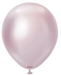 Kalisan Latex lufi 12" (30cm-es) chrome, króm színek - 50db/csomag, Pink Arany (LUFI196104)