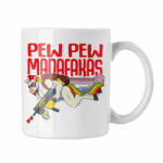  Pew-Pew Madafakas - Fehér Bögre (606610)