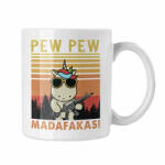  Pew-Pew Madafakas - Fehér Bögre (966205)