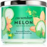 Bath & Body Works Cucumber Melon lumânare parfumată 411 g