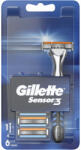  Gillette készülék+6 db borotvabetét Sensor 3