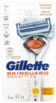  Gillette készülék+borotvabetét+elem Skinguard Flexball Power Sensitive