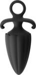 WES Dildo anal Ring Handle Black Dildo