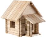 Teddies Kit de constructie 4 in 1 casa din lemn 146 piese (TD00890001)