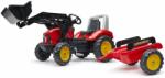 FALK 2020M Supercharger járható traktor rakodóval és burkolattal - piros (FA2020M)