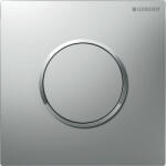 Geberit pneumatikus vizeldevezérlés működtetés, EasyClean bevonat, matt/fényes króm 116.015. JQ. 1 (116.015.JQ.1)