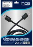 cian technology IDPD-18TX Inca DisplayPort 1.2 - HDMI 2.0 Kábel 2m - Fekete (IDPD-18TX) (IDPD-18TX)