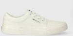 Tommy Jeans sneakers TJM VULC. SKATE DERBY ESS culoarea alb, EM0EM01400 PPYH-OBM09C_00X