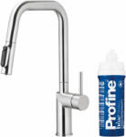Armatura Duero Pure Style baterie de bucatarie cu filtru pe picior inox 6623-313-22 (662331322)