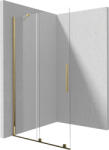 Deante Prizma perete cabină de duș walk-in 100 cm auriu luciu/sticla transparentă KTJ_Z30R