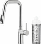 Armatura Duero Pure Style baterie de bucatarie cu filtru pe picior inox 6623-314-22 (662331422)