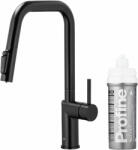Armatura Duero Pure Style baterie de bucatarie cu filtru pe picior negru 6623-314-81 (662331481)