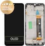 Samsung Galaxy A23 5G A236B - Ecran LCD + Sticlă Tactilă + Ramă (Black) - GH82-29734A, GH82-29735A Genuine Service Pack, Black