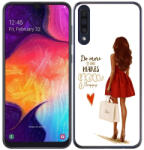  MY ART Protective Samsung Galaxy A50 RED DRESS (137)