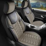 Panda Set Huse Scaune Auto pentru Citroen Saxo - Panda Berlin, bej - negru, 11 piese