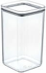  1 literes négyzet alakú üveg tömítéssel KABI