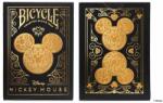 The United States Playing Card Company Bicycle Disney Black and Gold Mickey Mouse kártya, 1 csomag