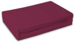 Jerry Fabrics Vörös Burgundy frottír gumis lepedő (190g/m2) (JFK36915)