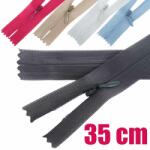  Rejtett cipzár hálós (hurkolt) #3W0 zárt 35 cm - Sötétkék 330