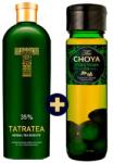 TATRATEA Herbal tea 0, 7l 35% + CHOYA Extra Years 0, 7l 17%