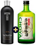 KARLOFF Original Tatratea tea 0, 7l 52% + CHOYA Uji-Green tea Umeshu 0, 72l 7, 5%