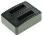 Digibuddy Зарядно за батерия Actionpro X7 / ISAW A1 / A2 Ace / A3 / Extreme, двоен, MicroUSB (8010205) Зарядно за батерии