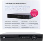 PNI DVR/NVR PNI House AHD880, 8 canale analogice 4K-N sau 8 canale IP 5MP, H265+, intrare audio, iesire audio, USB2.0, 2 x SATA max 8TB (PNI-HOUSEA880)
