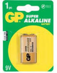 GP Batteries 6LF22 9 V-os elem, super alkáli, GP1604A - S1. B1350 (B1350)