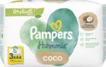 Pampers Harmonie Coco Nedves Törlőkendő, 3 csomag = 132 Törlőkendő